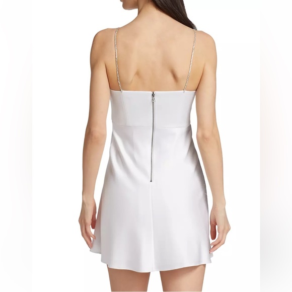 Alice + Olivia Sutton Crystal-Embellished Minidress NWT - Picture 5 of 7